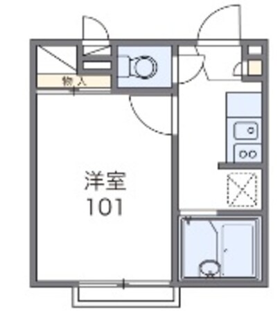 レオパレスＷＩＬＬの物件間取画像